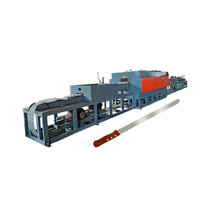 Factory Continuous Atmosphere Protective Bright Knife Production Line Iron Heat Tempering Furnace