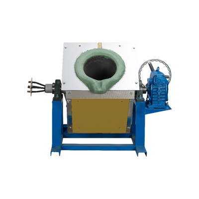 Building material stores high TGZ-110KW and 200kg hand-cranked IGBT furnace induction melting lead melting pot equipment melting small furnace