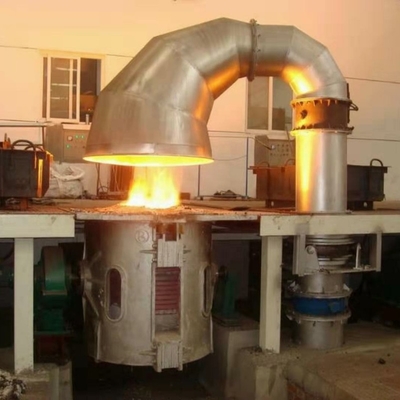 Factory 1 Ton Automatic Induction Furnace For Scrap Iron Metal Smelting Steel
