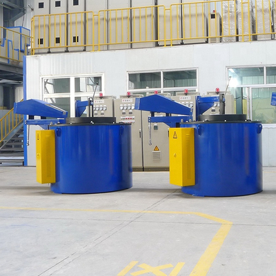 Aluminum Casting Equipment Melting Equipment And Stationary Aluminum Crucible Furnace Aluminum Casting Aluminum Holding