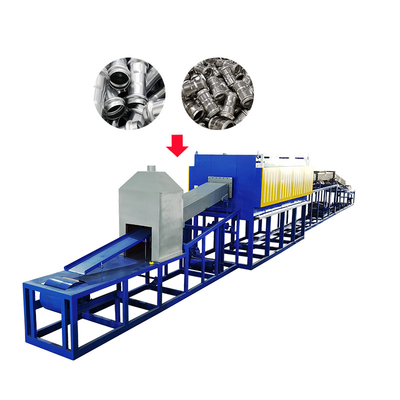 Stainless Steel Continuous Bright Heat Treatment Belt Parts Bright Annealing Tubular Annealing Furnace