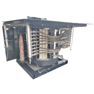 Building Material Stores Precision Casting 500kg 50 Minutes Induction Medium Frequency Melting Furnace