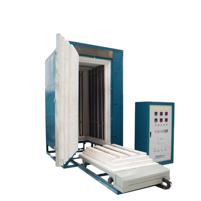 Ceramic Ce Approved Industrial Electric Bogie Annealing Hearth Furnace For Industrial Purpose